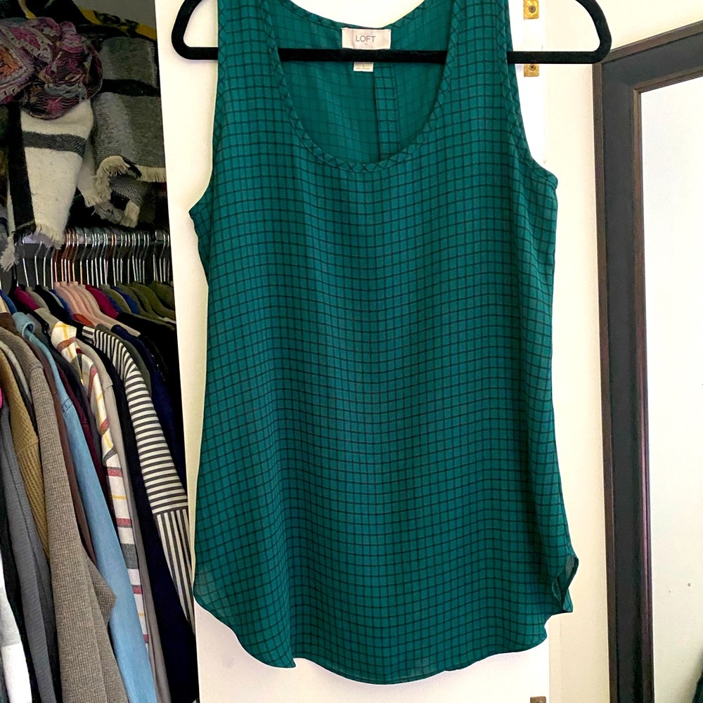 Loft blouse tank top.